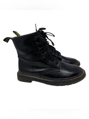 Karardo Black Combat Boots Size 6.5 Korean Size 236 1.5 Y2K Chunky Gothic